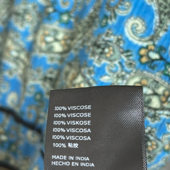 Free People Luna Floral Paisley Tunic Dress Shirt Size Small - Picture 6 of 7